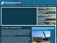 Tablet Screenshot of brambledown.com